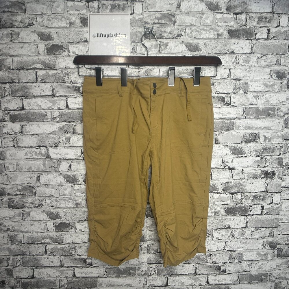 EUC Prana Revenna Knicker Vintage Khaki W/Tags Size 14